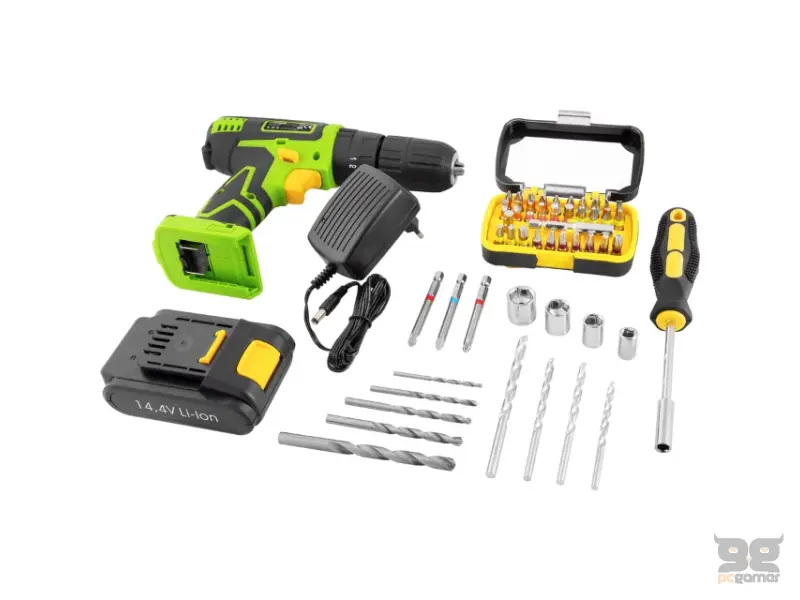 FIELDMANN FDV 10352-55AR Akumulatorska bušilica 14.4V + pribor 