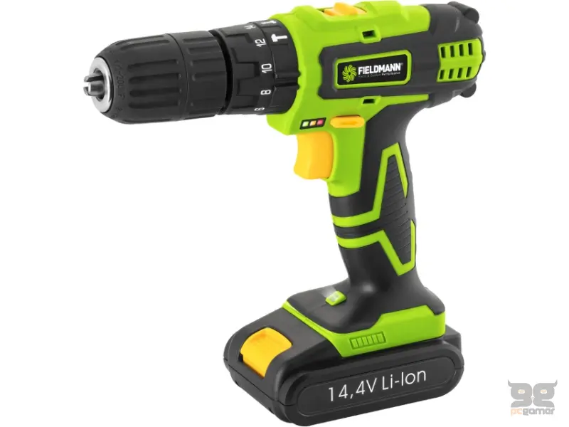 FIELDMANN FDV 10352-55AR Akumulatorska bušilica 14.4V + pribor 