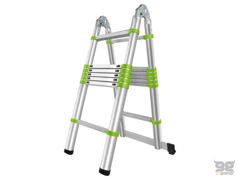 FIELDMANN FZZ 4006 Teleskopske merdevine preklopne 4.4m 