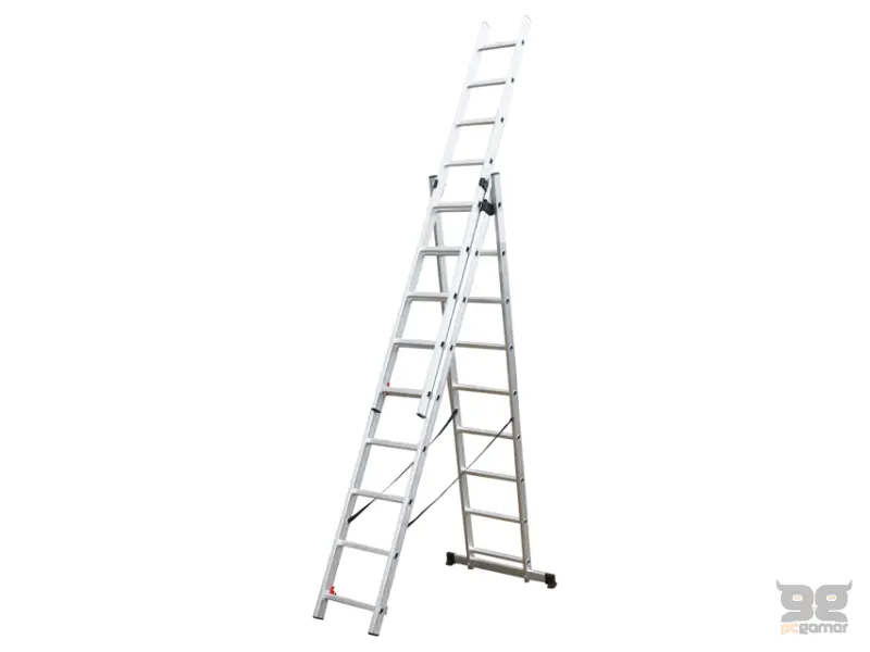 FIELDMANN FZZ 4309 Trodelne merdevine 3x9 