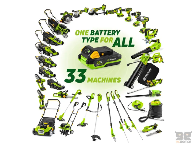 FIELDMANN FZP 70105-0  Akumulatorska MINI lančana testera 20V (bez baterije i punjača) 