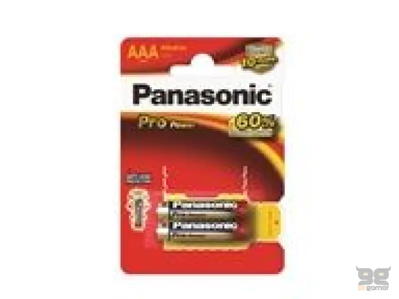 PANASONIC baterije LR03PPG/2BP Alkaline Pro Power