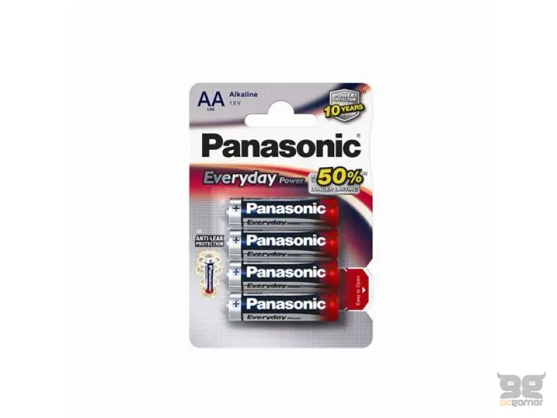 PANASONIC baterije LR6EPS / 4BP- AA 4 kom Alkalne Everyday