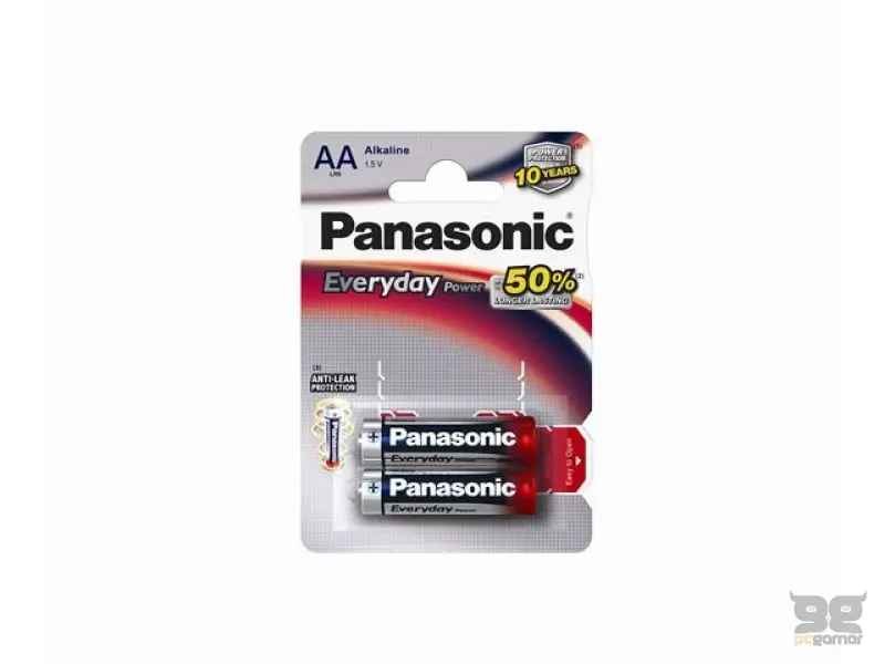 PANASONIC baterije LR6EPS/2BP - AA 2kom Alkalne Everyday