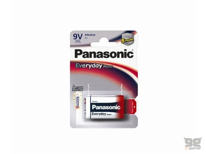 PANASONIC baterije 6LR61EPS/1BP Alkalne Everyday