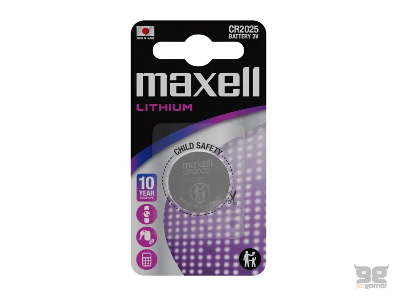 Maxell CR2025,1/1pc blister(dugmasta)