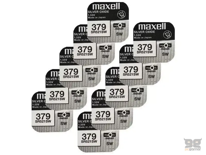 Maxell SR521SW 1/10