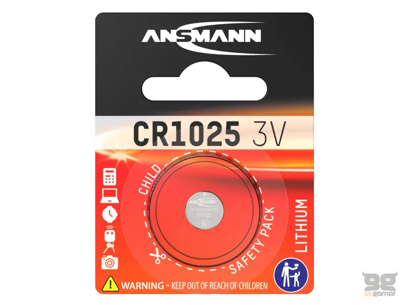 Ansmann CR1025/3V