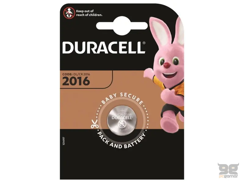 Duracell Coin baterija LM 2016