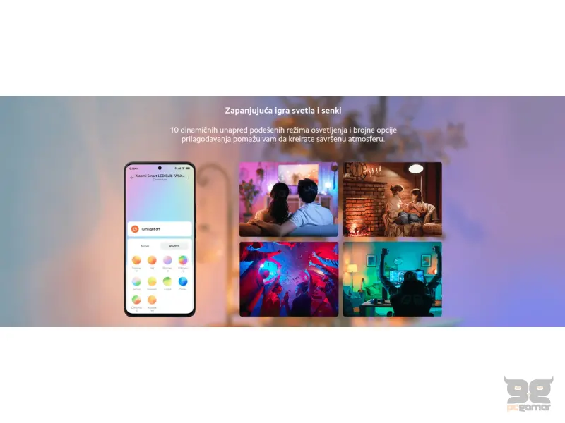 Xiaomi Smart LED Bulb (White and Color)