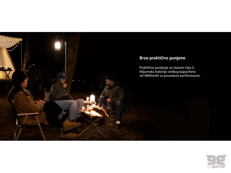 Xiaomi Multifunkcionalna lampa za kampovanje