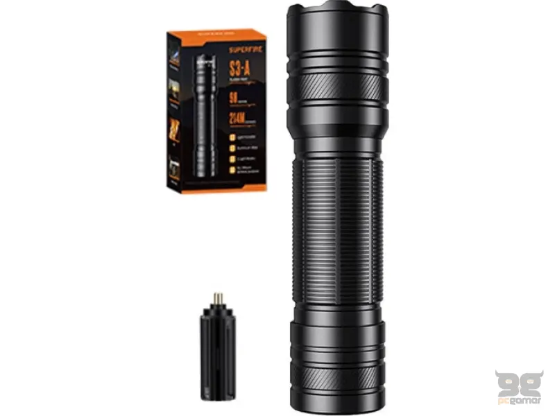 SUPERFIRE S3-A punjiva EDC LAMPA 146 lumena