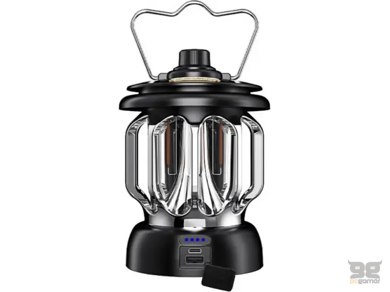 Superfire Full set: Kamp svetiljka (baterija ukljucena) + USB kabl