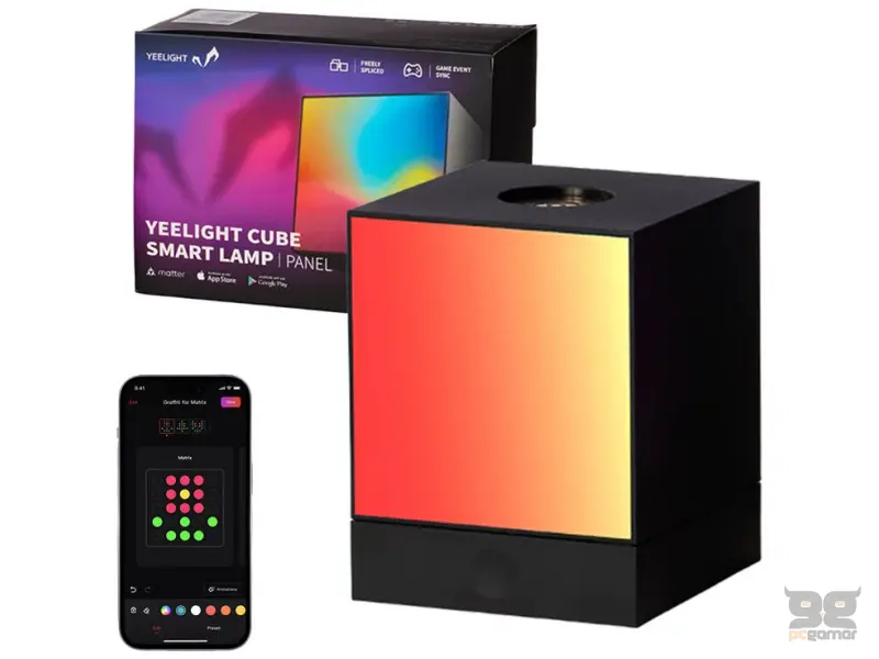 Yeelight Cube Smart Lamp gejming svetleca kocka 0009