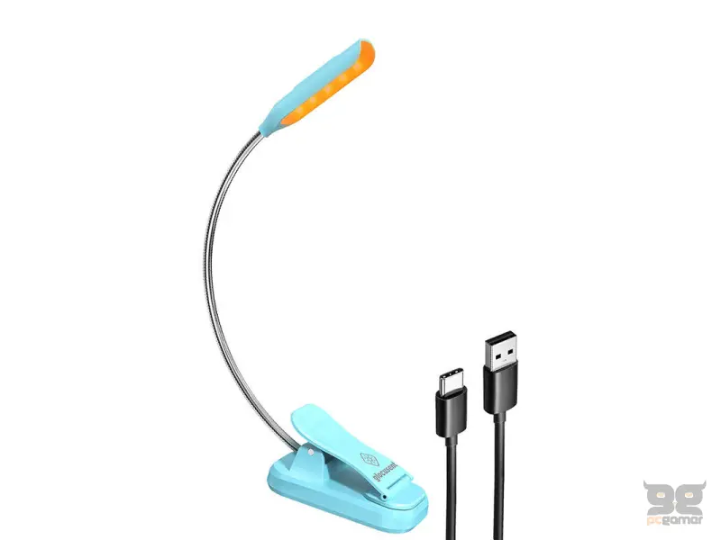 Mini clip-on book light