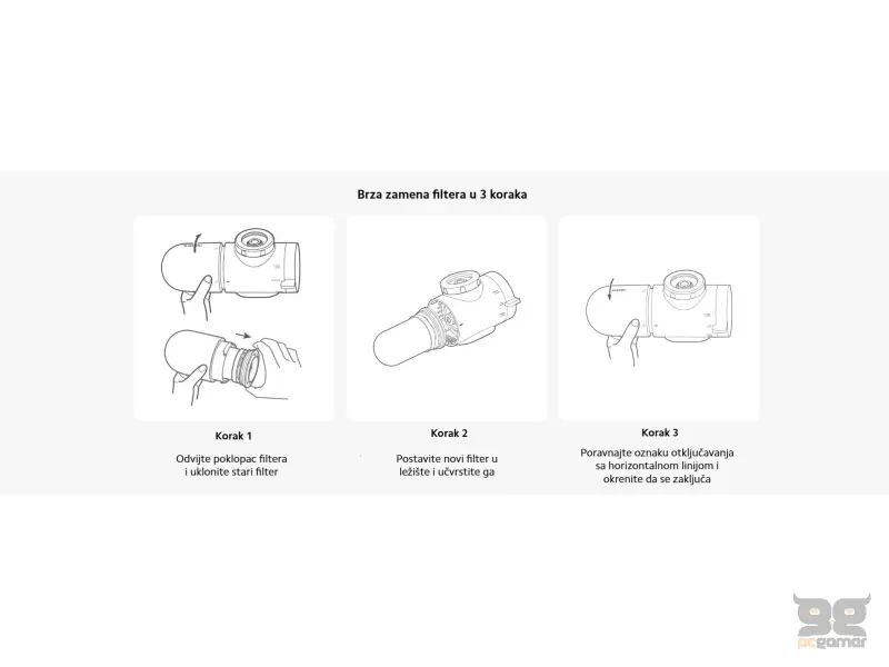 Xiaomi Faucet Water Purifier Filter