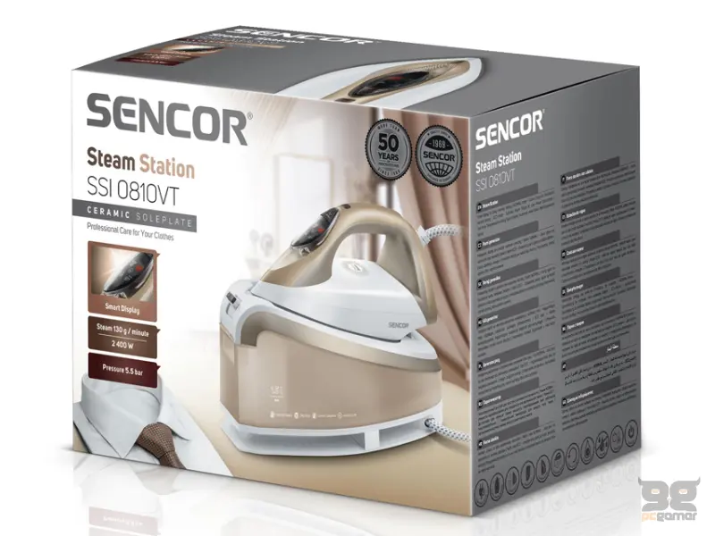 SENCOR SSI 0810VT parna stanica