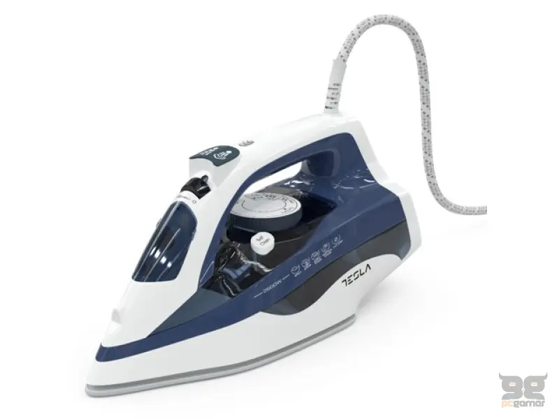 Tesla IR301BL Pegla, 2600W, 400ML, 2600W, plavo-bijela, keramična