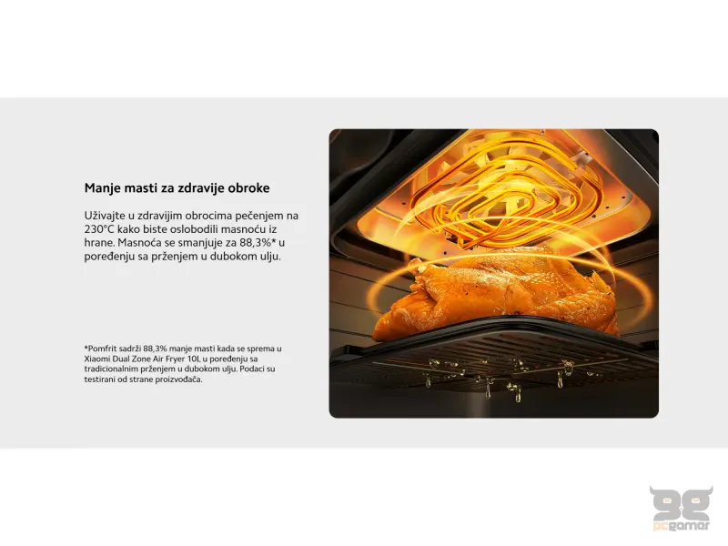 Xiaomi Dual Zone Air Fryer 10L EU