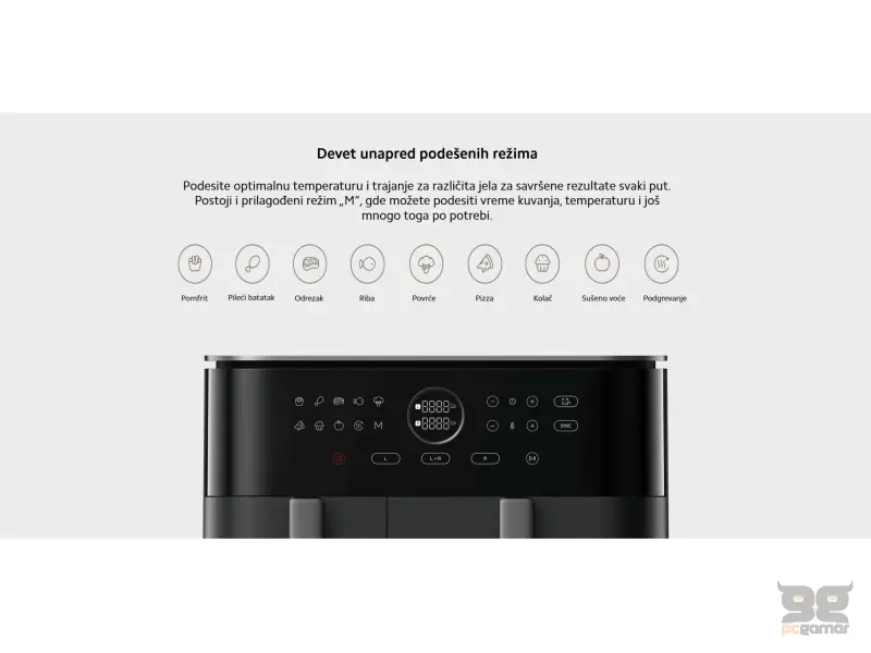 Xiaomi Dual Zone Air Fryer 10L EU