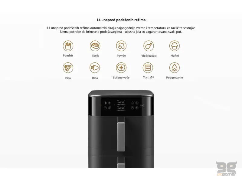 Xiaomi Smart Double Stack Air Fryer 12L EU