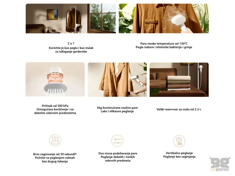 Xiaomi Standing Garment Steamer EU