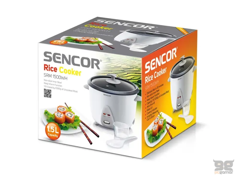 SENCOR SRM 1500WH Aparat za kuvanje pirinča 