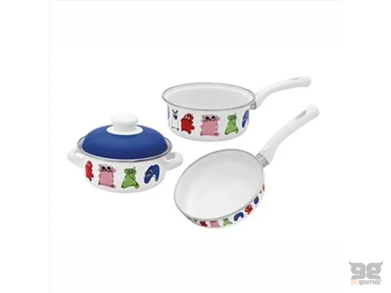 fg haus emajl djeciji set 3/1