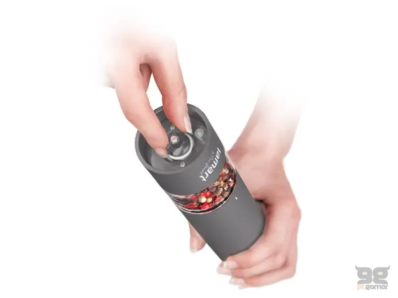 LAMART LT7061 električni mlin za začine sivi 