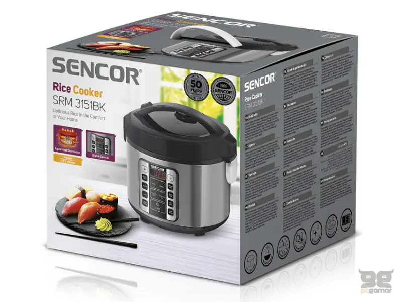 SENCOR SRM 3151BK Aparat za kuvanje pirinča 