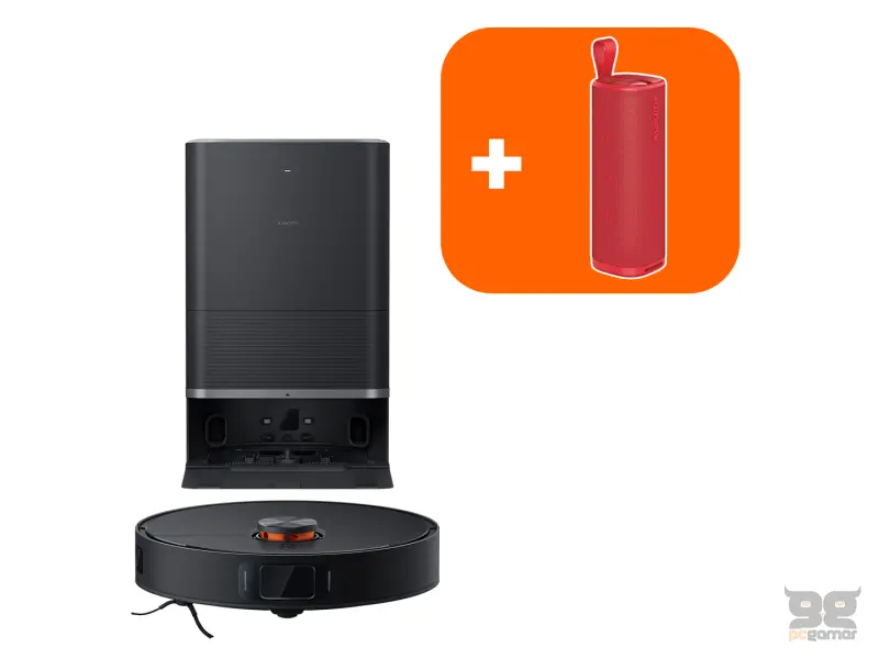 XIAOMI Robot Vacuum X20 Max EU (BHR9220EU) + XIAOMI Mi prenosni Bluetooth zvučnik 30W crveni
