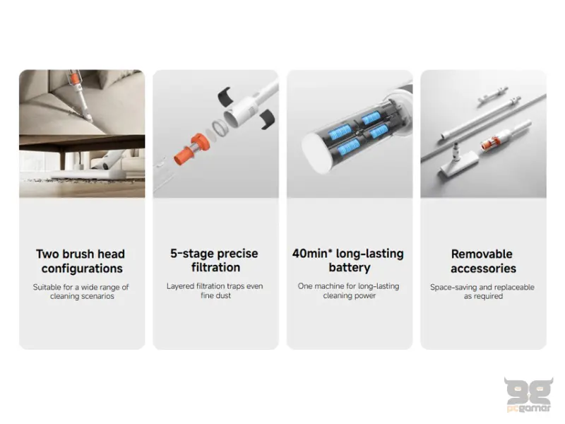 XIAOMI Vacuum Cleaner P30 EU štapni usisivač (BHR08J7EU) 