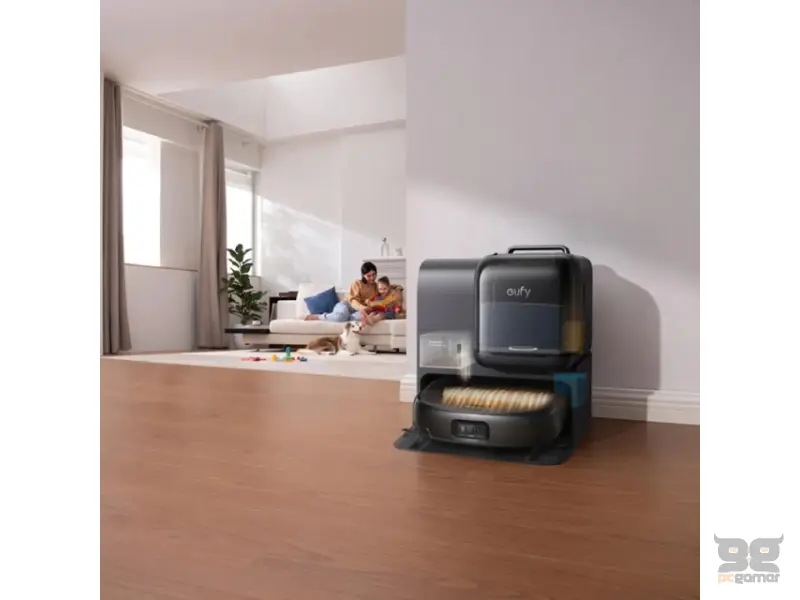 ANKER Eufy Omni E28 Robot Usisivač sa Prenosnim Dubinskim Čistačem crni 