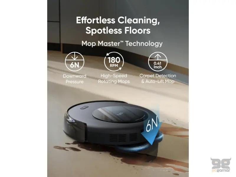 ANKER Eufy Omni C20 MopMaster Robot Usisivač sa bazom crni 