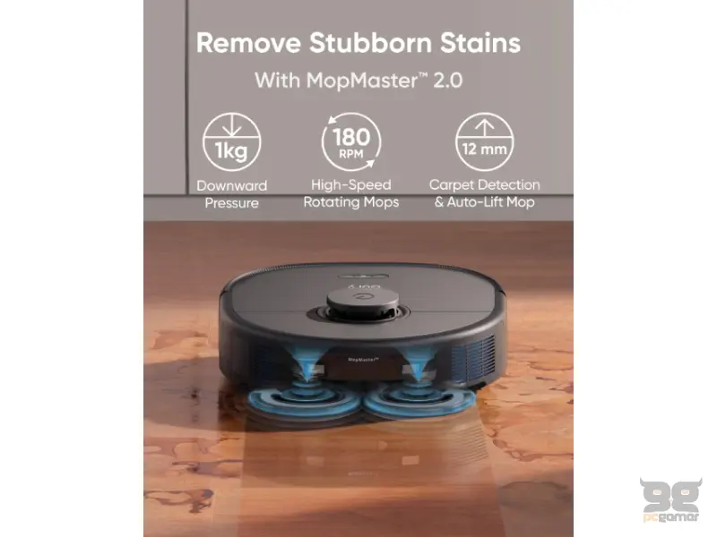 ANKER Eufy Omni X10 Pro MopMaster Robot Usisivač sa bazom crni 