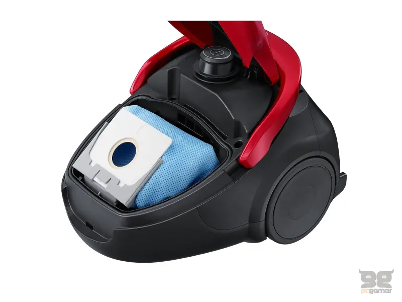 Samsung VC07M25E0WR/GE usisivač, 750W, kapacitet vrećice: 2.5l, EZClean Cyclon, Red