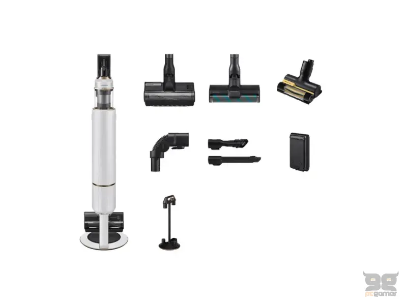 Samsung VS20B95843W/GE Bespoke Jet Plus Complete, 210W, do 60', stanica za čišćenje, HexaJet motor