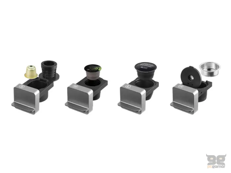 CATLER ES 702 Porto W Espresso aparat za 3 vrste kapsula i mlevenu kafu beli 