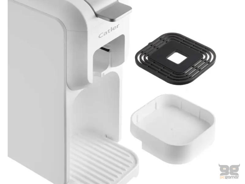 CATLER ES 702 Porto W Espresso aparat za 3 vrste kapsula i mlevenu kafu beli 