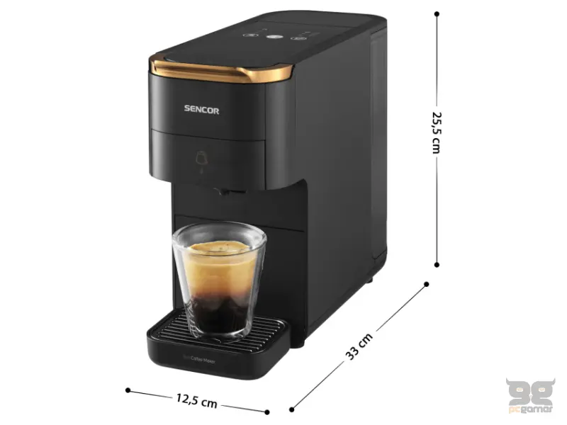 SENCOR SCC 1000BK Aparat za espresso kafu 