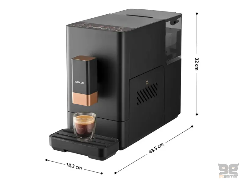 SENCOR SES 6100BK automatski aparat za espresso kafu 