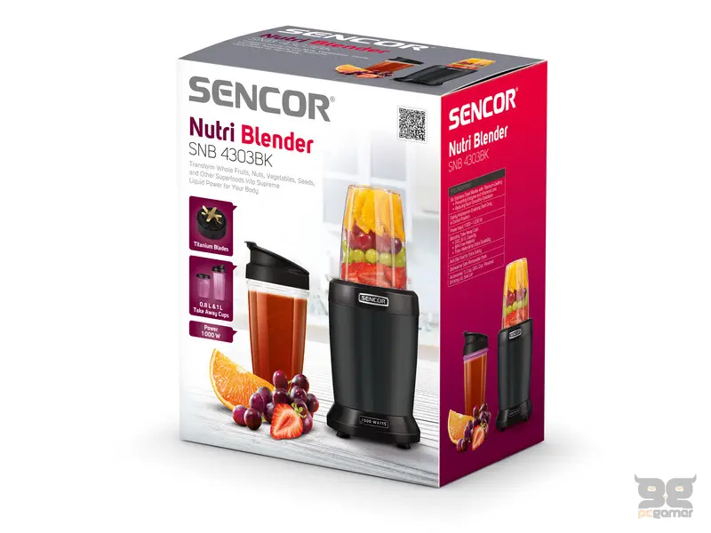 SENCOR SNB 4303BK nutri blender 