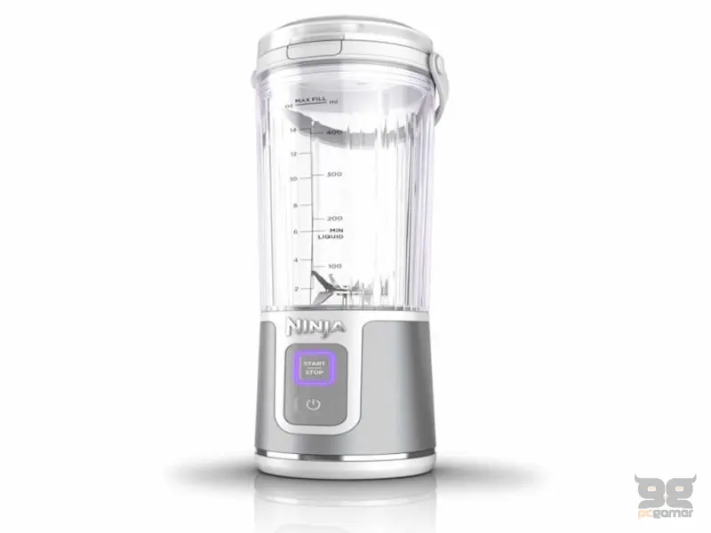 NINJA BC151EUWH Blast Bežični Blender, Smoothie Maker, dozvoljeno pranje u mašini, 530ml, bijeli