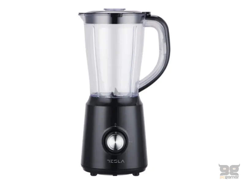 Tesla BL202B Blender 500W, plastična posuda 1.5l, 2 nivoa brzine, crni