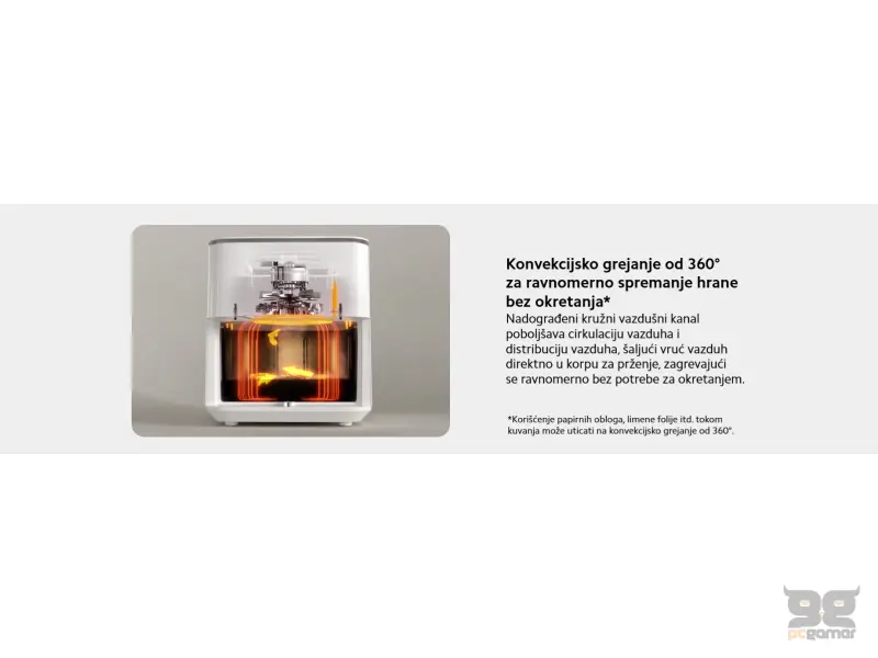 Xiaomi Smart Air Fryer 6.5L Black