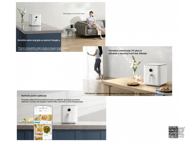 Xiaomi Smart Air Fryer 6.5L Black