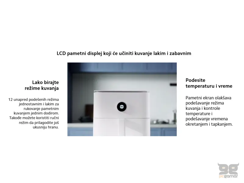 Xiaomi Smart Air Fryer 6.5L Black