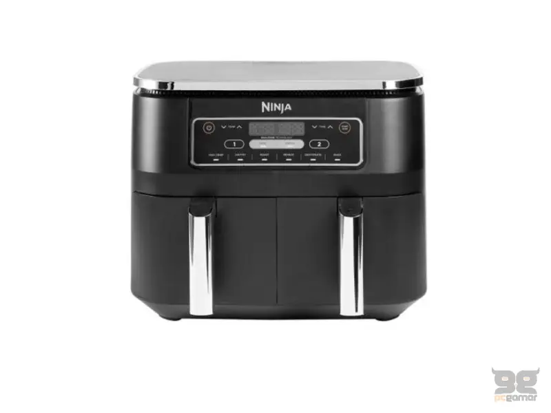 Ninja AF300EU Air Fryer dupla korpa, 7.6L, dozvoljeno pranje u mašini