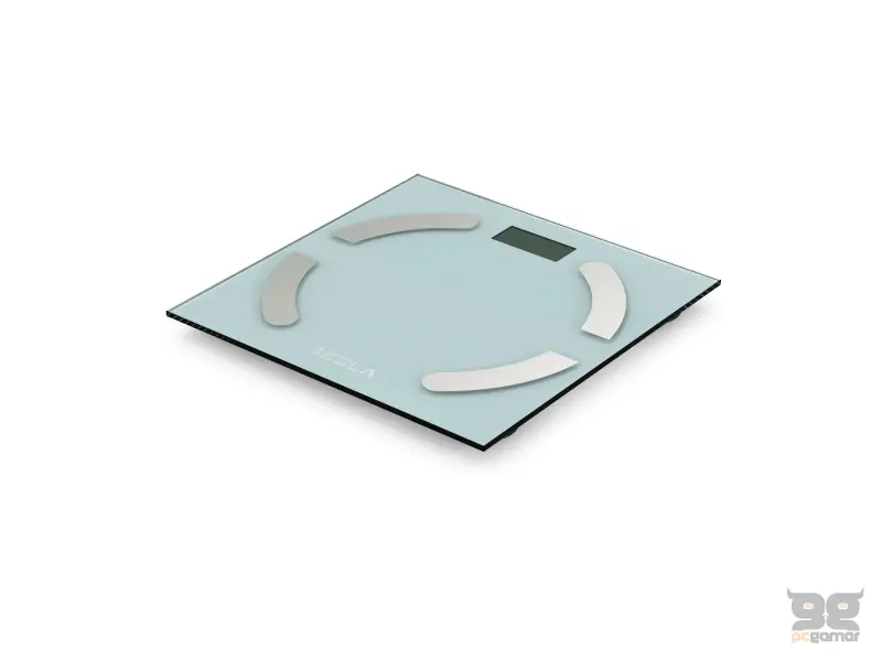 Tesla BS301WX Tjelesna vaga, smart App, raspon mjerenja 3kg-180kg, white-inox