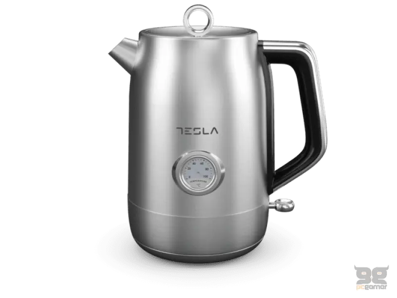 Tesla KT500X Ketler, 2220W, kapacitet 1.7 l, integrisan termometar, zaštita od pregrijavanja, inox